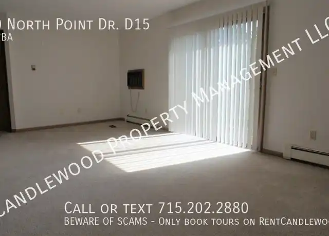 Property at 1100 N Point Dr Unit D15, Stevens Point, WI, 54481, 2 beds, 1 bath, [object Object]