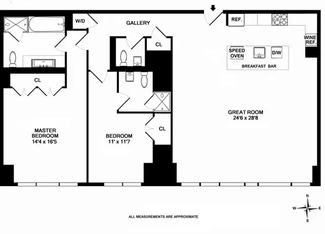 Property at 135 W 52nd St Unit 18B, New York, NY, 10019, 2 beds, 2.5 baths, [object Object]