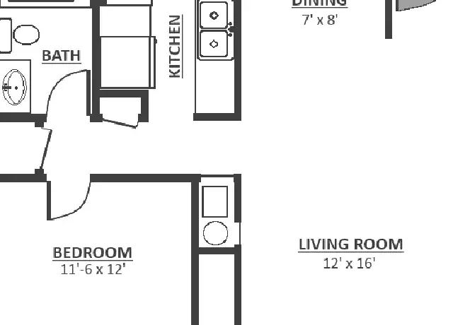 Property at 640 S 4th St Unit 15, Ames, IA, 50010, 1 bed, 1 bath, [object Object]