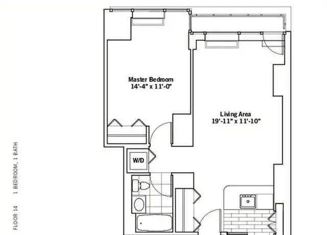 Property at 125 W 31st St Unit 38C, New York, NY, 10001, 1 bed, 1 bath, [object Object]
