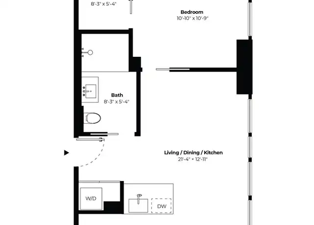Property at 75 Kenmare St Unit 5H, New York, NY, 10012, 1 bed, 1 bath, [object Object]