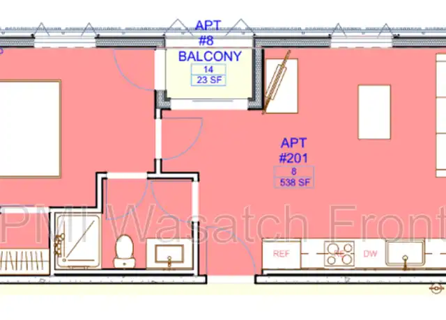 Property at 1314 S 500 E Unit 201, Salt Lake City, UT, 84105, 1 bed, 1 bath, [object Object]