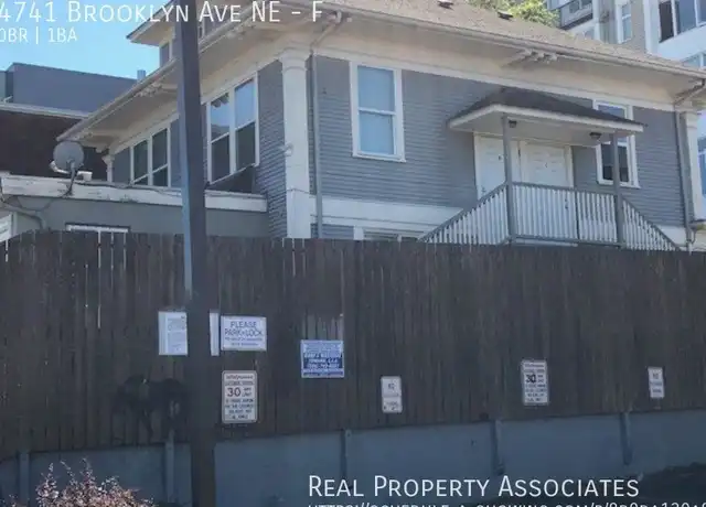 Property at 4741 Brooklyn Ave NE Unit F, Seattle, WA, 98105, 0 beds, 1 bath, [object Object]