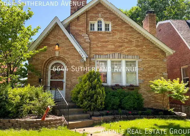 Property at 6644 Sutherland Ave, Saint Louis, MO, 63109, 3 beds, 1 bath, [object Object]