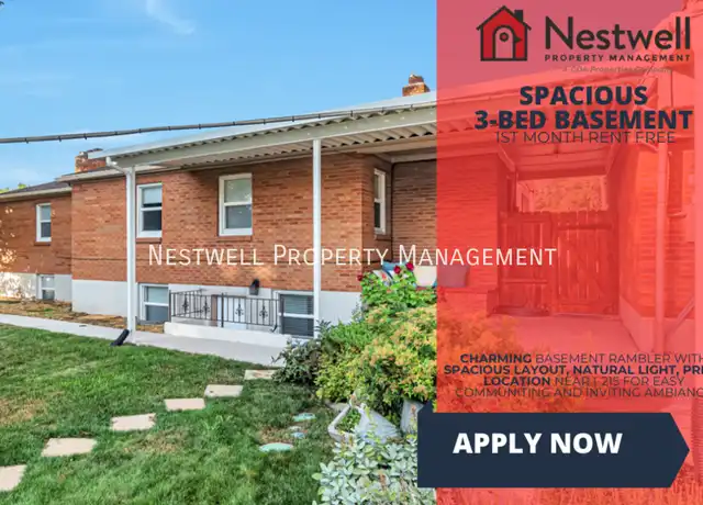 Property at 1420 Spring Ln Unit B, Holladay, UT, 84117, 3 beds, 1 bath, [object Object]