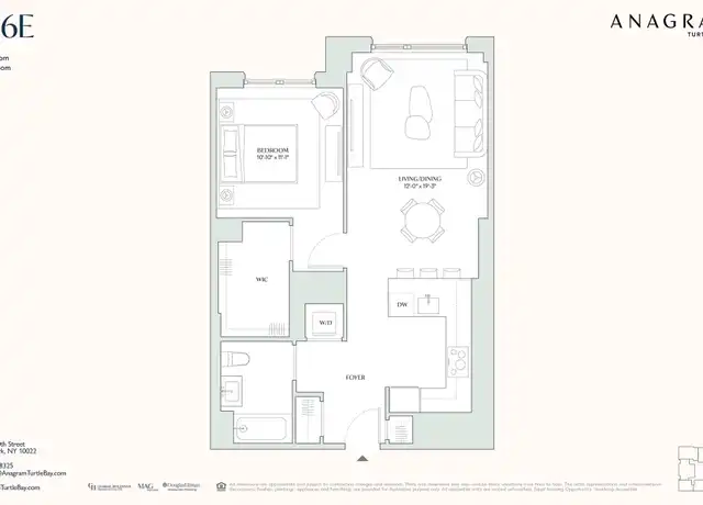 Property at 300 E 50th St Unit 5E, New York, NY, 10022, 1 bed, 1 bath, [object Object]