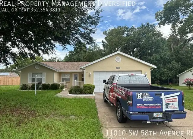 Property at 11010 SW 58th Avenue Rd, Ocala, FL, 34476, 3 beds, 2 baths, [object Object]