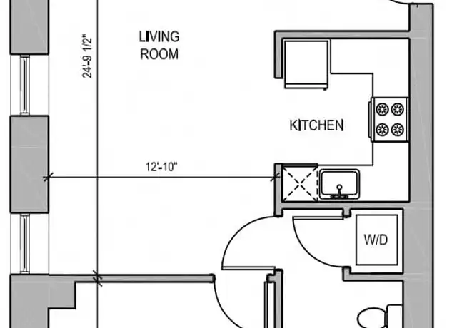 Property at 761 Harrison Ave Unit HC102, Boston, MA, 02118, 1 bed, 1 bath, [object Object]