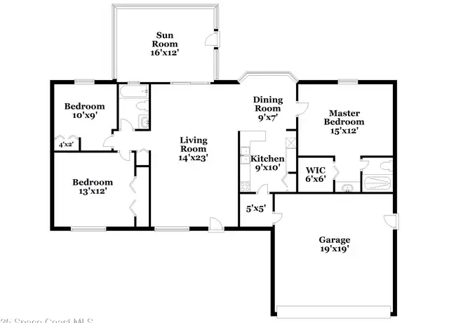 Property at 597 Hillsdale Ave NW, Palm Bay, FL, 32907, 3 beds, 2 baths, [object Object]
