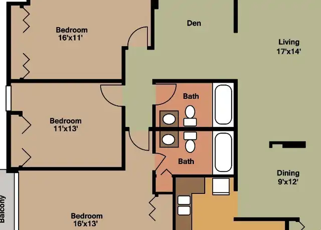 Property at 520 W Franklin St Unit 1-1905, Richmond, VA, 23220, 3 beds, 2 baths, [object Object]
