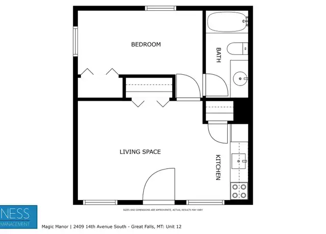 Property at 2309 14th Ave S, Great Falls, MT, 59405, 1 bed, 1 bath, [object Object]