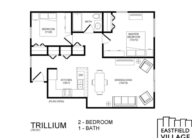 Property at 226 S Endeavour Blvd Unit 282D, Grant, MI, 49327, 2 beds, 1 bath, [object Object]
