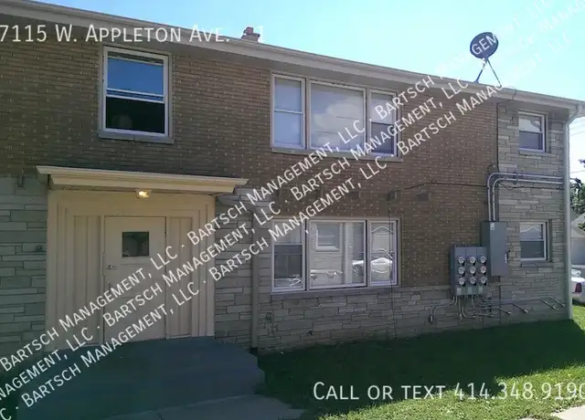 Property at 7115 W Appleton Ave Unit 1, Milwaukee, WI, 53216, 2 beds, 1 bath, [object Object]