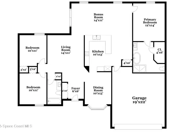 Property at 1366 Whaling Ave SE, Palm Bay, FL, 32909, 3 beds, 2 baths, [object Object]