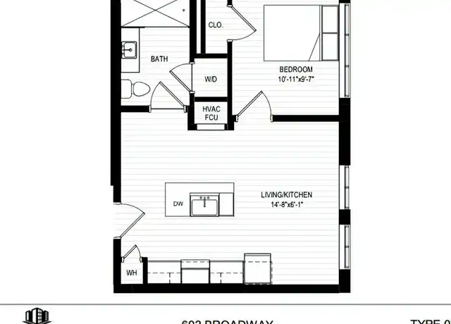 Property at 600 Broadway Unit 602, Chelsea, MA, 02150, 1 bed, 1 bath, [object Object]