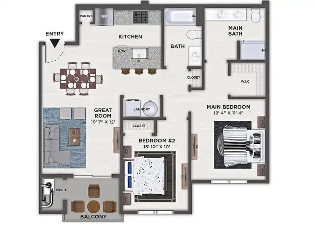 Property at Presidential Gardens at Manchester - 2501 Route 37, Manchester, NJ, 08759, 2 beds, 2-2.5 baths, [object Object]
