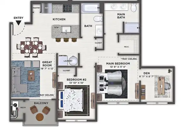 Property at Presidential Gardens at Manchester - 2501 Route 37, Manchester, NJ, 08759, 2 beds, 2 baths, [object Object]