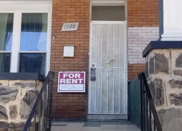 Property at 1728 N Bentalou St, Baltimore, MD, 21216, 3 beds, 1 bath, [object Object]