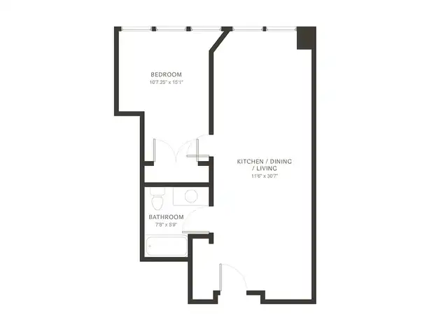 Property at Soundview apartments - 855 Main St, Bridgeport, CT, 06604, 1 bed, 1 bath, [object Object]