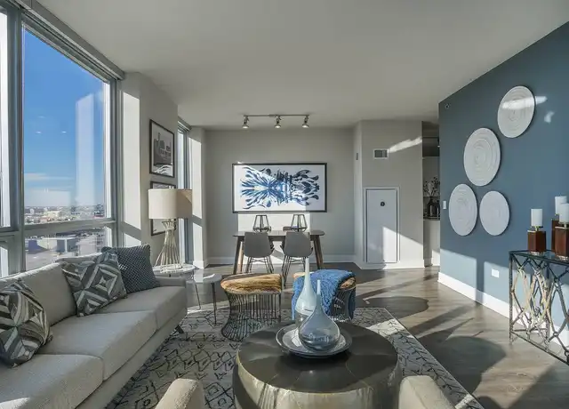 Property at The Elle Apartments - 801 S Financial Pl, Chicago, IL, 60605, 0-2 beds, 1-2 bath, [object Object]