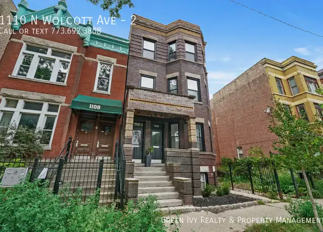Property at 1110 N Wolcott Ave Unit 2, Chicago, IL, 60622, 3 beds, 1 bath, [object Object]