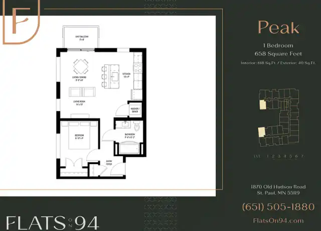 Property at 1870 Old Hudson Rd Unit 337 Peak, St Paul, MN, 55119, 1 bed, 1 bath, [object Object]