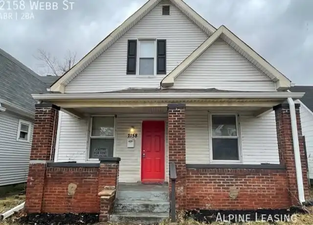 Property at 2158 Webb St, Indianapolis, IN, 46225, 4 beds, 2 baths, [object Object]