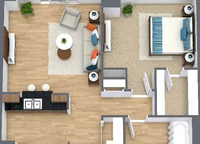 Property at 615 Park St #907, Des Moines, IA, 50309, 2 beds, 1 bath, [object Object]