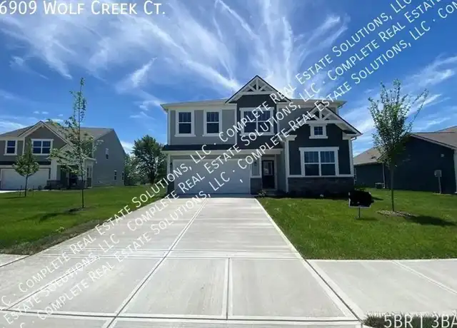 Property at 6909 Wolf Creek Ct, Whitestown, IN, 46075, 5 beds, 3 baths, [object Object]
