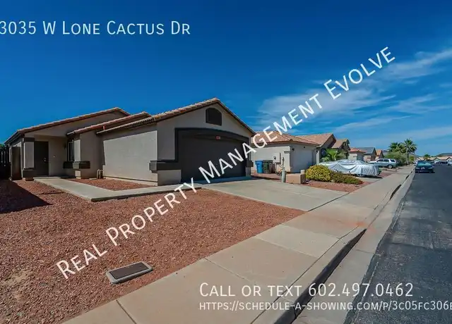 Property at 3035 W Lone Cactus Dr, Phoenix, AZ, 85027, 3 beds, 2 baths, [object Object]