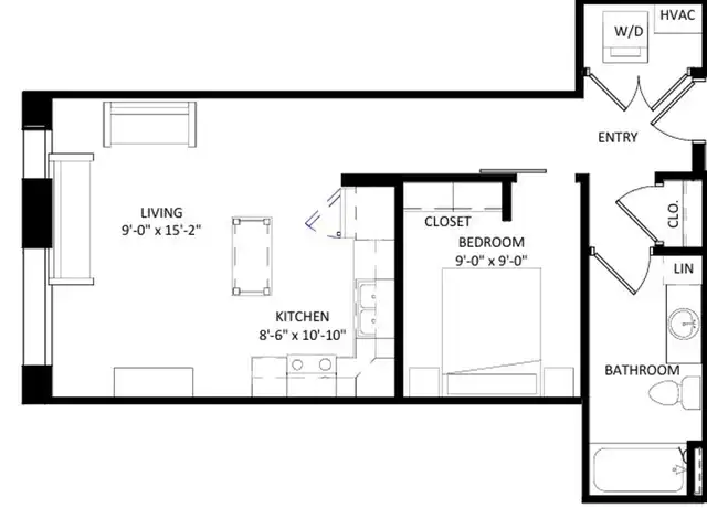 Property at 306 S Paterson St Unit 301, Madison, WI, 53703, 2 beds, 2 baths, [object Object]