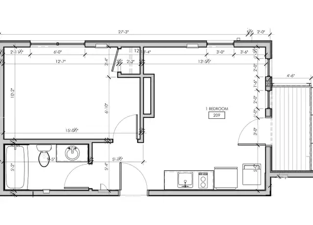 Property at 2260 NW Pettygrove St Unit 309, Portland, OR, 97210, 1 bed, 1 bath, [object Object]