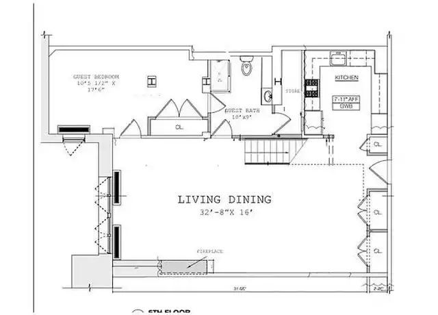Property at 125 E 12th St Unit 5D, New York, NY, 10003, 3 beds, 2 baths, [object Object]