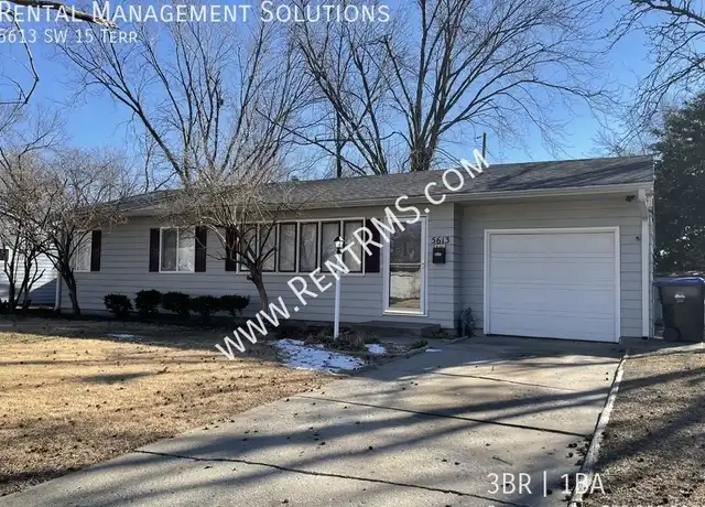 Property at 5613 SW 15th Ter, Topeka, KS, 66604, 3 beds, 1 bath, [object Object]