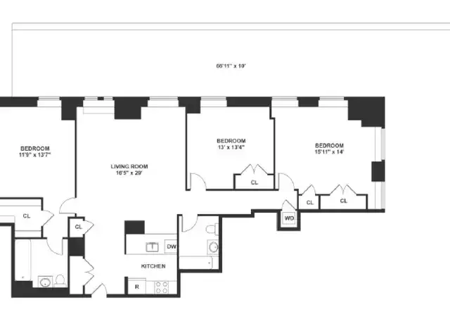 Property at 70 Pine St Unit 1808, New York, NY, 10005, 3 beds, 2 baths, [object Object]