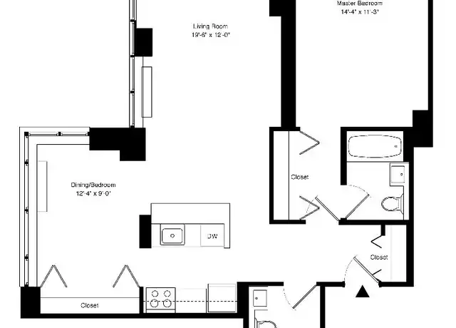 Property at 55 W 25th St Unit 32-K, New York, NY, 10010, 1 bed, 1.5 baths, [object Object]