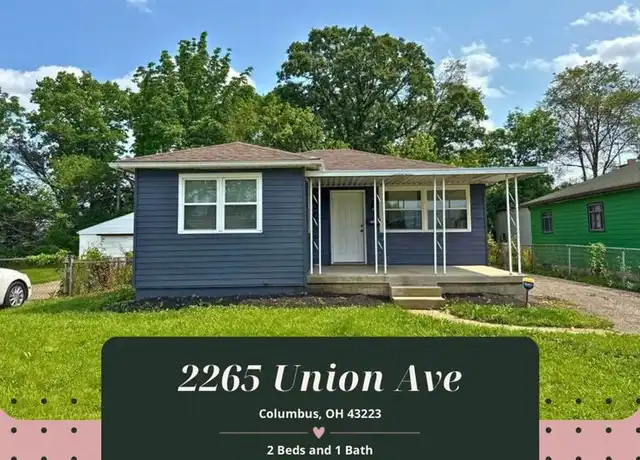 Property at 2265 Union Ave, Columbus, OH, 43223, 2 beds, 1 bath, [object Object]