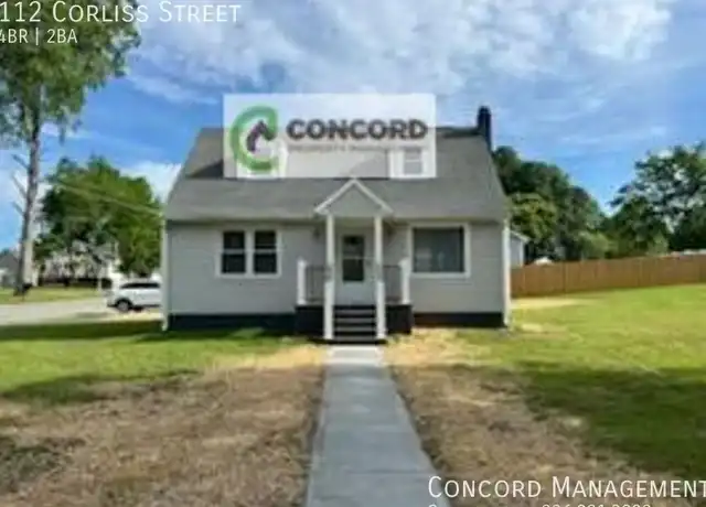 Property at 112 Corliss St, Greensboro, NC, 27406, 4 beds, 1.5 baths, [object Object]