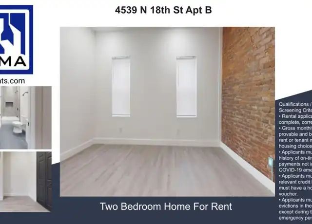 Property at 4539 N 18th St Unit B, Philadelphia, PA, 19140, 2 beds, 1 bath, [object Object]