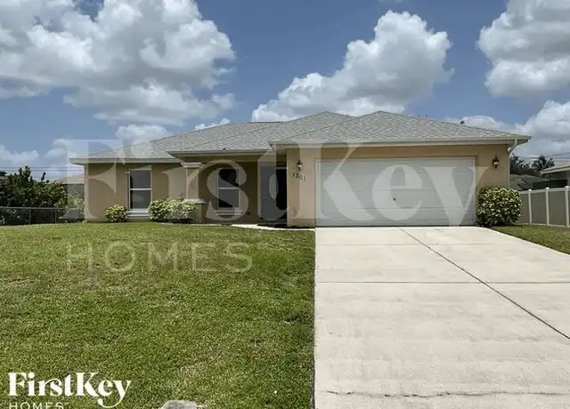 Property at 1301 SW 15th St, Cape Coral, FL, 33991, 4 beds, 2 baths, [object Object]