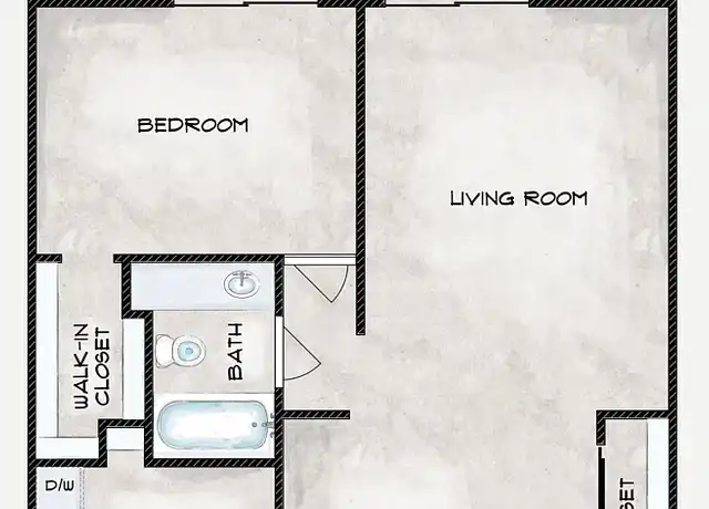 Property at The Uptowne Apartments - 238 W Saginaw St, East Lansing, MI, 48823, 1 bed, 1 bath, [object Object]
