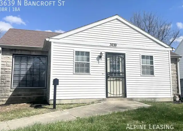 Property at 3639 N Bancroft St, Indianapolis, IN, 46218, 3 beds, 1 bath, [object Object]
