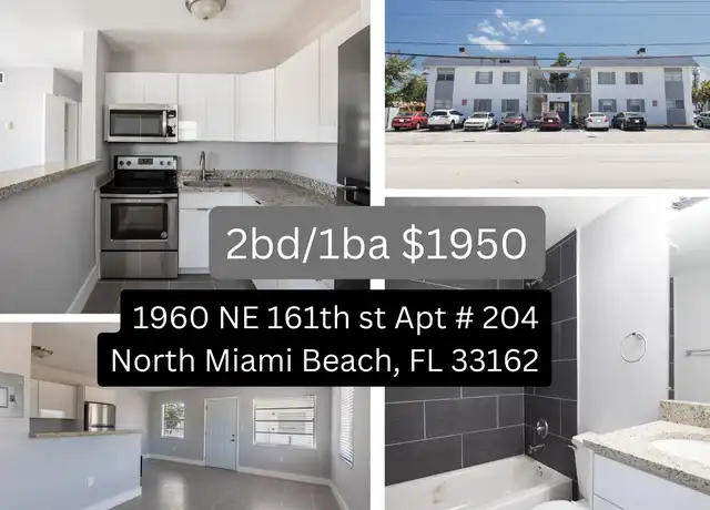 Property at 1960 NE 161st St Unit 204, North Miami Beach, FL, 33162, 2 beds, 1 bath, [object Object]