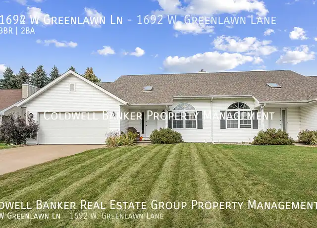 Property at 1692 W Greenlawn Ln, Appleton, WI, 54914, 3 beds, 2 baths, [object Object]