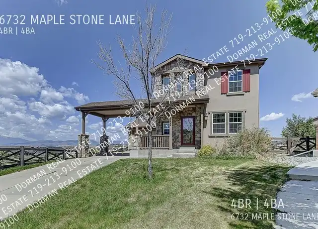 Property at 6732 Maple Stone Ln, Colorado Springs, CO, 80927, 4 beds, 3 baths, [object Object]