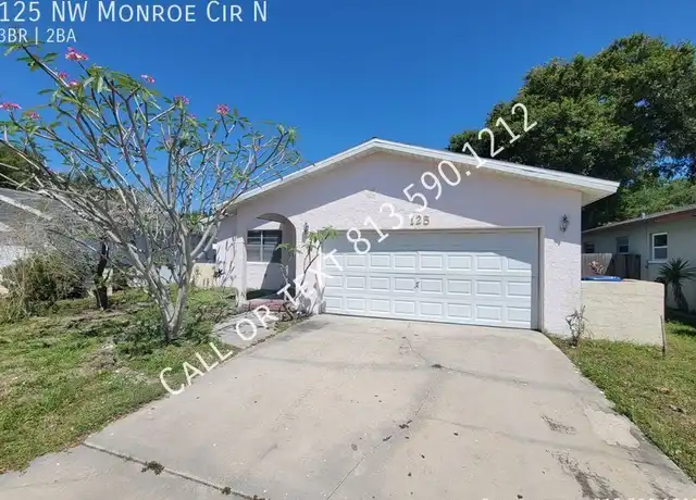 Property at 125 NW Monroe Cir N, Saint Petersburg, FL, 33702, 3 beds, 2 baths, [object Object]
