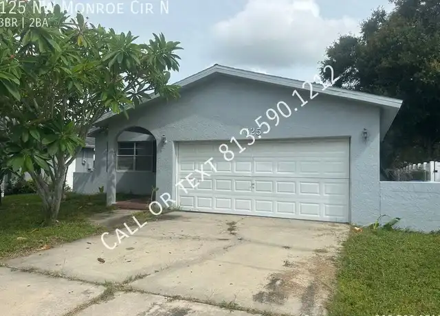 Property at 125 NW Monroe Cir N, Saint Petersburg, FL, 33702, 3 beds, 2 baths, [object Object]