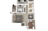 studio one apartments detroit price