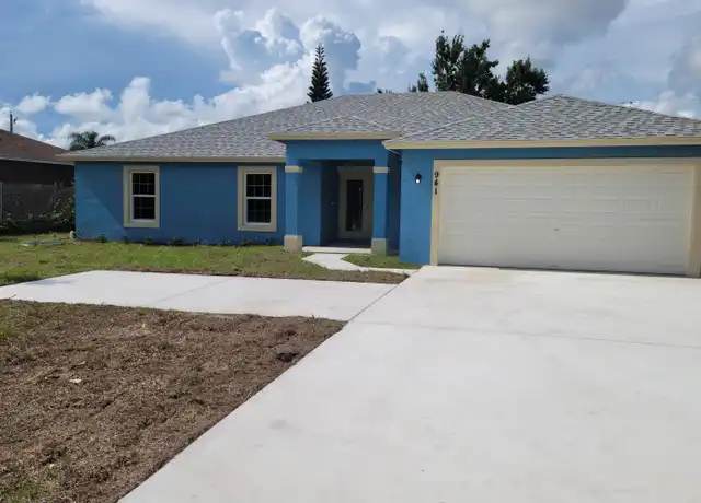 Property at 941 SW California Blvd, Port Saint Lucie, FL, 34953, 4 beds, 2 baths, [object Object]