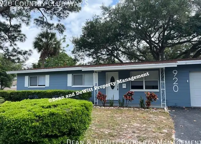Property at 920 Country Club Way S, Saint Petersburg, FL, 33705, 3 beds, 2 baths, [object Object]
